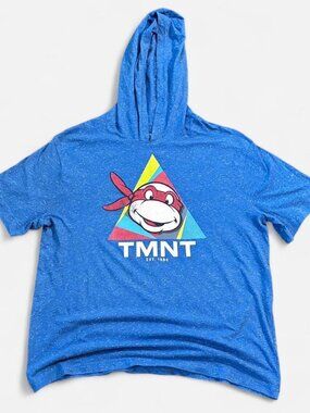 Teenage Mutant Ninja Turtles Blue Hooded Tee